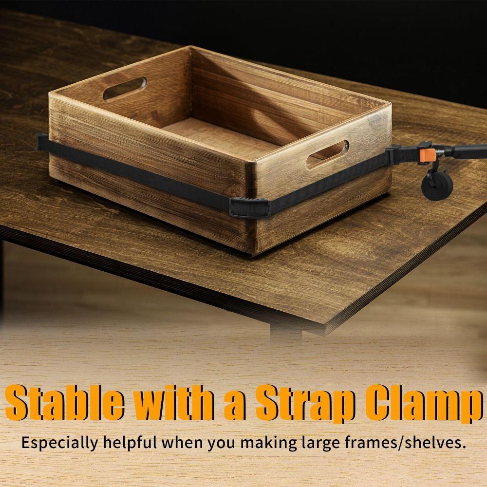 Adjustable Band Clamp Multi Function Quick Release Corner Clamp Variable Angle Pure Nylon Strap Frame Clamp Round Frame