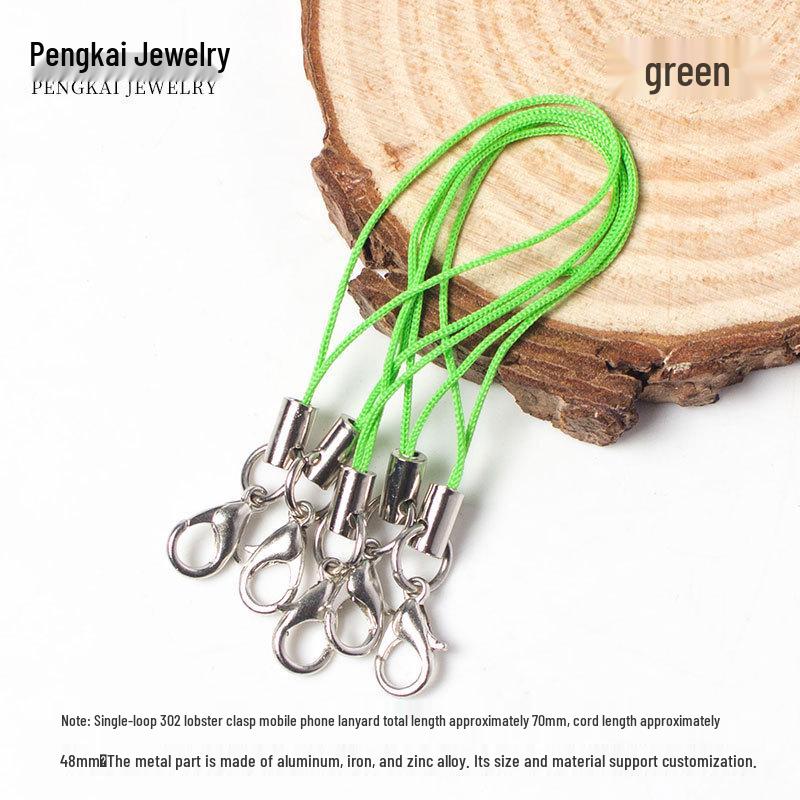 DIY Buntes Handy-Lanyard mit Karabinerverschluss – Handgefertigtes Schmuckaccessoire und Anhängerseil