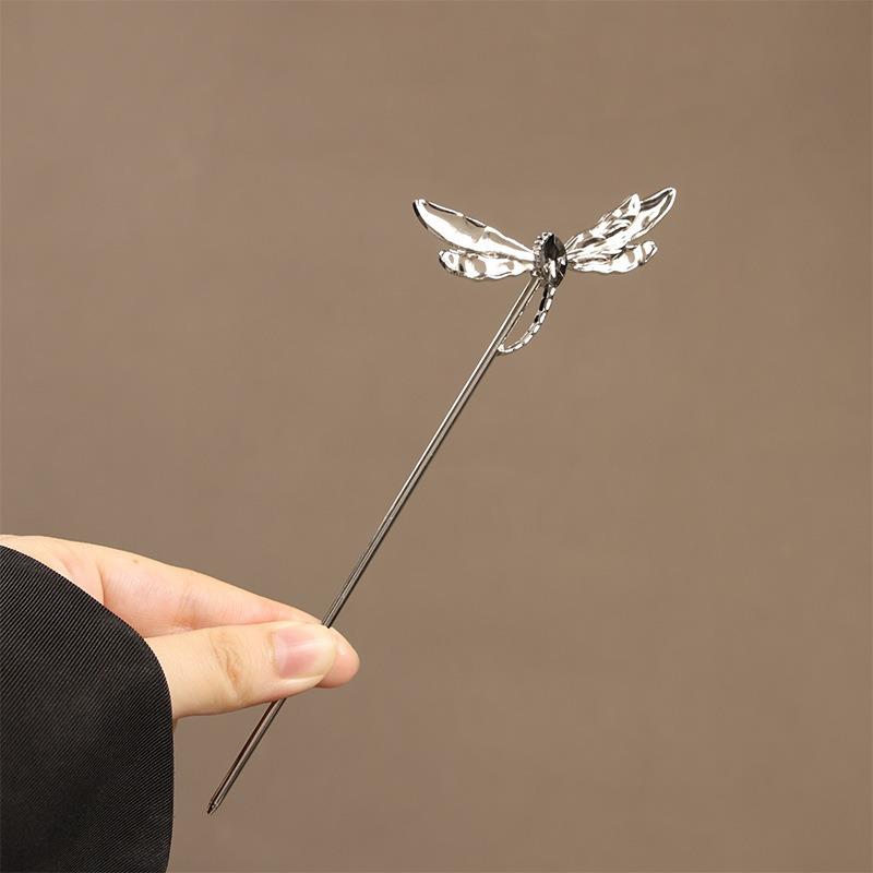 Playful Cute Three-dimensional Dragonfly Women's Hair Hairpin Niche Fashion Hair Accessory Suitable for Various Hairstyles