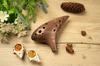 TNG Ocarina [Brown / 12-Hole / AC] Single (with dedicated case) High-Quality Ocarina for Wind Instruments, Purple Sand
