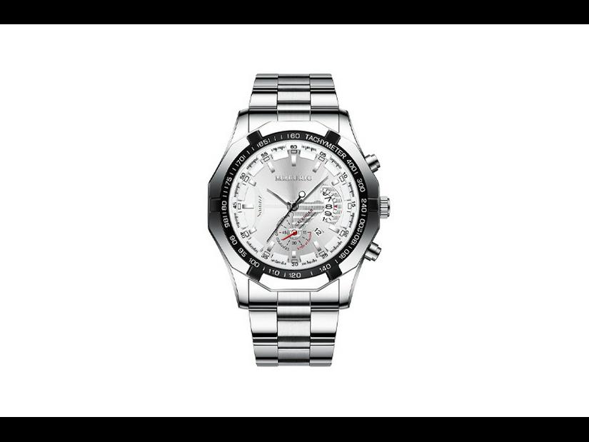 «Бренд Tik Tok Luminous Calendar Fashion Men's Watch - Популярный деловой стиль»