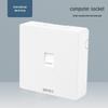 Ultra-Thin One-Way Multi-Control Electrical Surface Switch & Socket Panel with Box