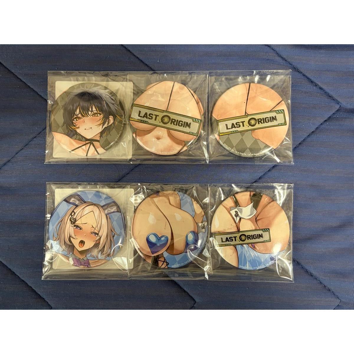 Used LAST ORIGIN LAST ORIGIN can badge 2 sets