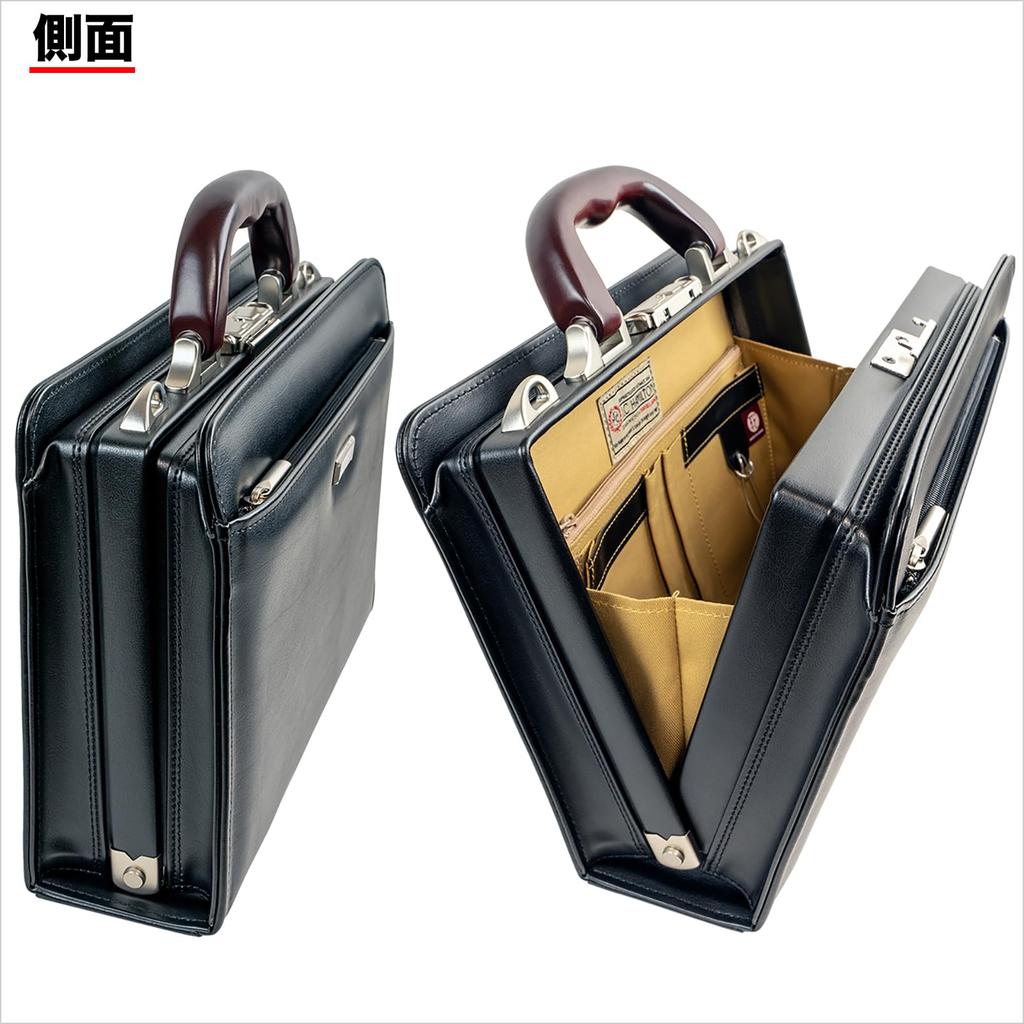 Dulles Tasche Hohe Qualität Natürlicher Holzgriff Kompatibel mit B5-Dokumenten 860g Hergestellt in Japan Toyooka Produktion Takehachi Hergestellt Kabelbinder Set