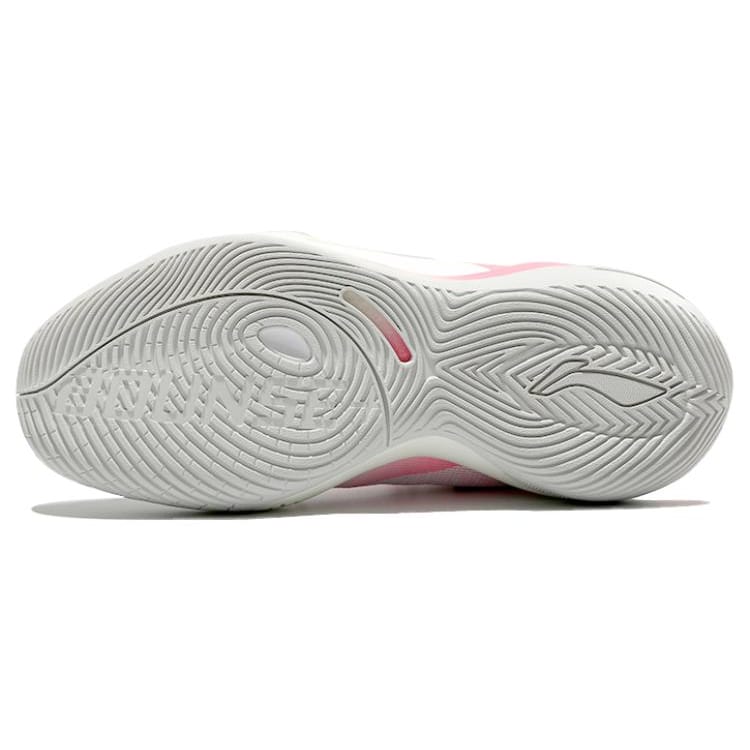 Li Ning Bequeme Dämpfung, Abriebfeste Low-Top Basketballschuhe Herren Rosa ABPS047-2