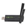 Wireless USB WiFi Adapter for PC 1300Mbps Dual 5Dbi Antennas 5G 2.4G WiFi Adapter MU MIMO WiFi Dongle for Windows 7 8