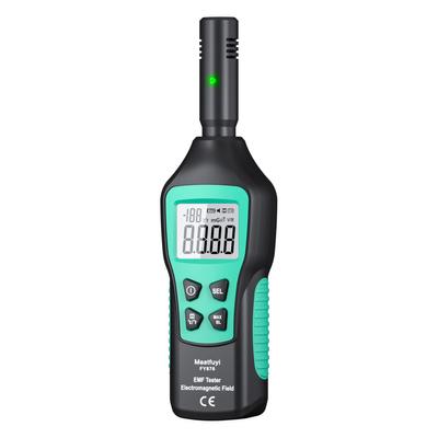 EMF-meter, elektromagnetische stralingsdetector, digitale LCD-EMF-detector, EMF-tester voor spokenjacht, thuis, kantoor, buiten, indicatielampjes, hoorbaar