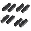 2/6/8/10/20 Set ABS Plastic Pipe Angle Fittings Hexagonal 6 Pass 22mm Cross Square Tubes