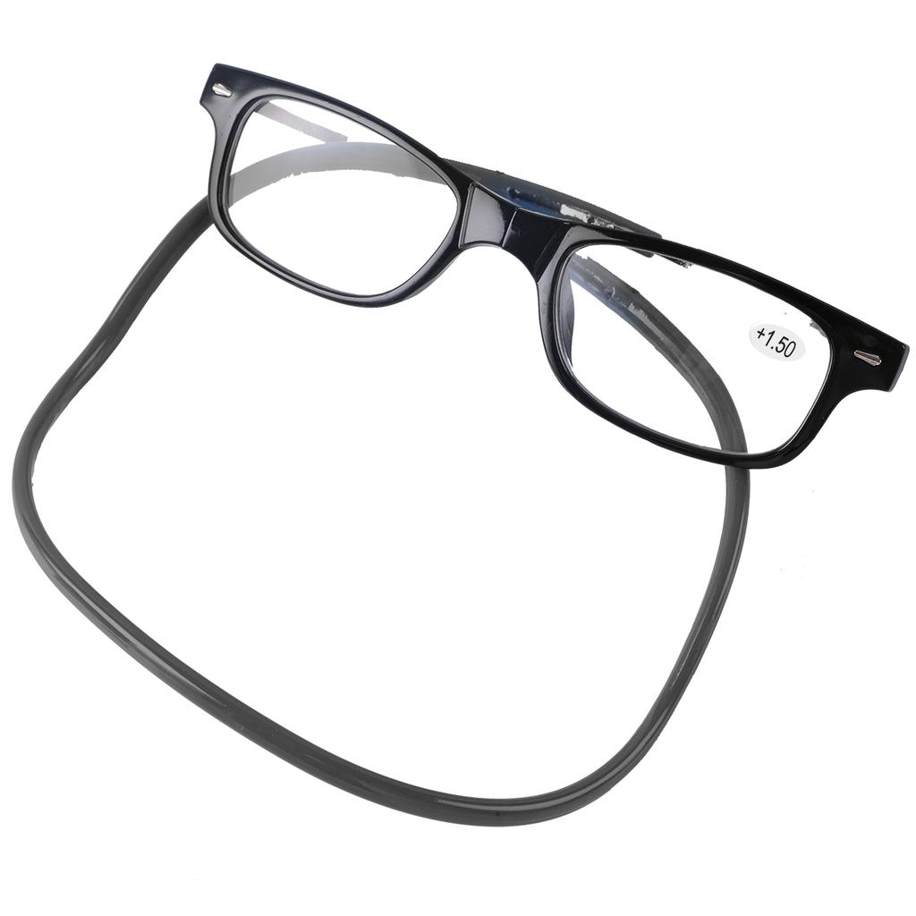 Fashion Reading Glasses TR90 Flexible Frame High Definition Lens Portable Folding Presbyopic Eyeglasses Easy to Wear