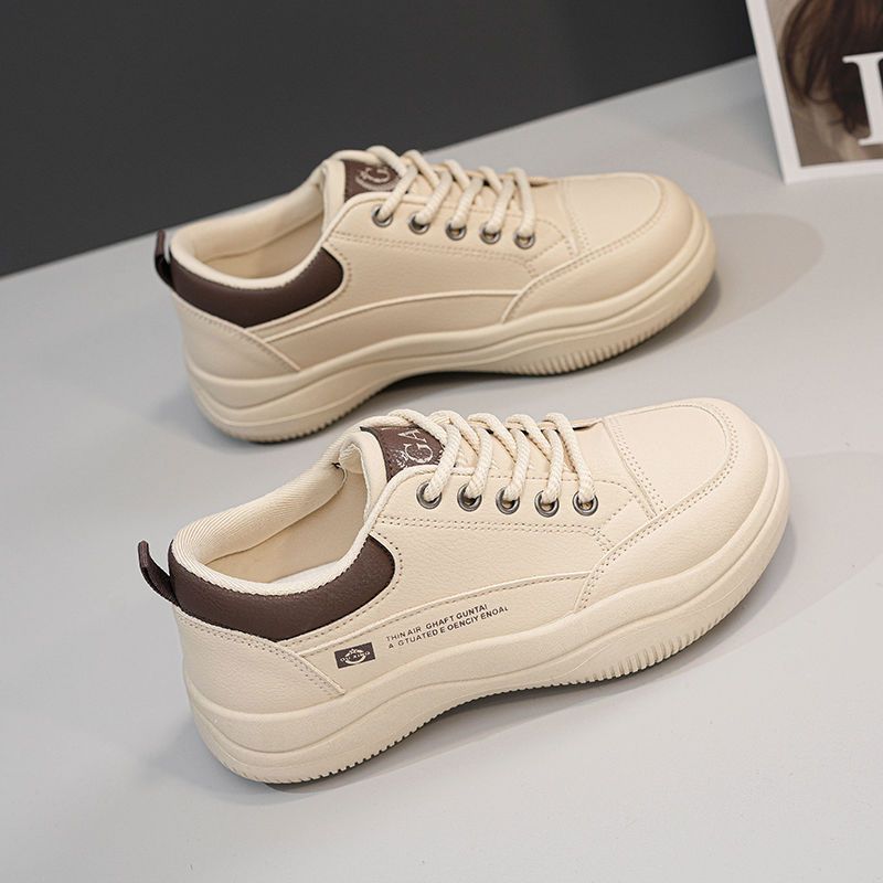 

Осень новая мода универсальная женская обувь кеды модная обувь плоская белая обувь спортивная и для отдыха женская обувь 40 хаки