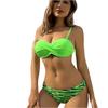 2024 New Women's Split Long Shirt Beach Swimwear European and American Foreign Trade New Bikini Swimwear Three Piece Set