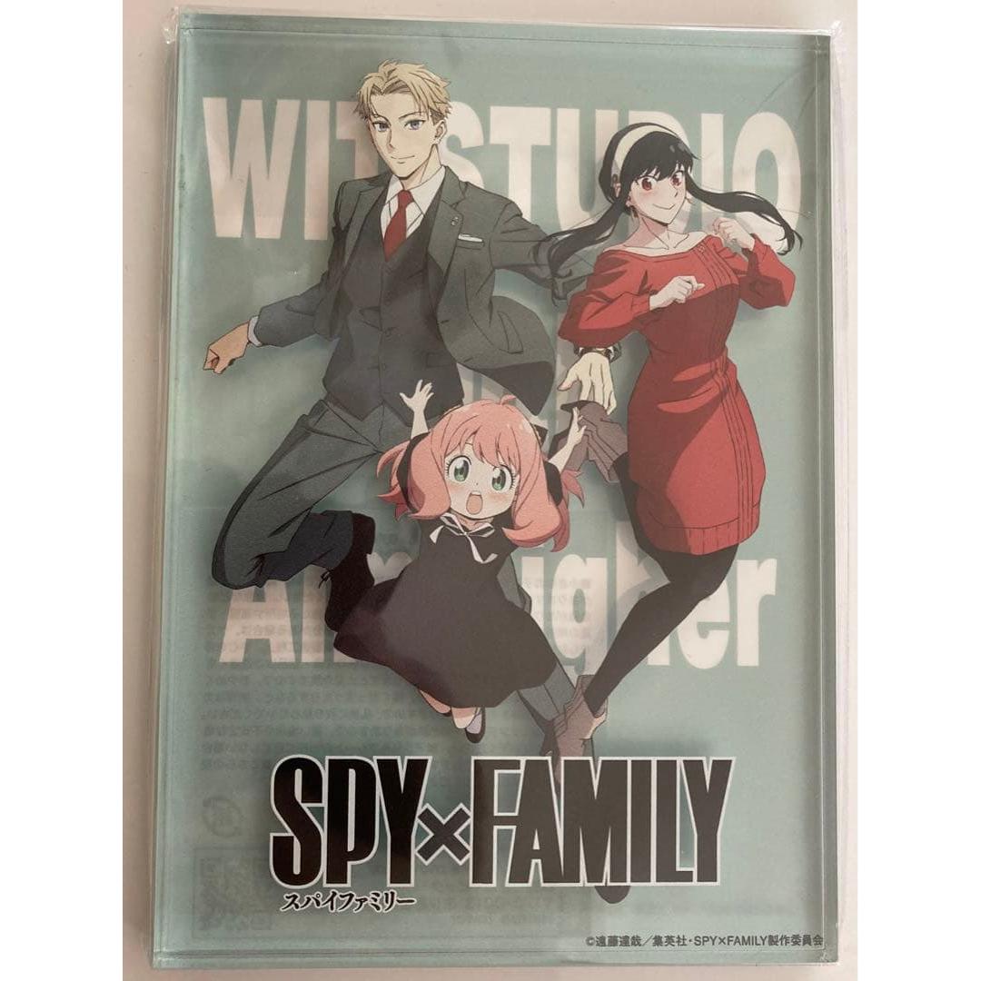 Used spy family spyfamily acrylic block