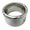 Excellent HERMES Ring Ring Eclipse Luban Silver AG925 Women 46 Used