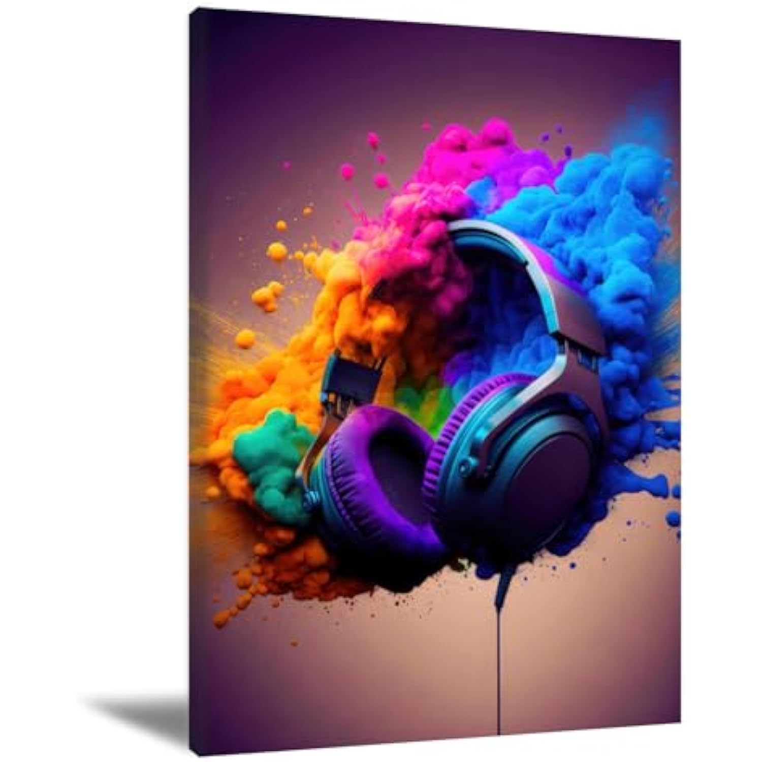 

Настенное украшение Цветной игровой контроллер Настенное искусство Крутое уличное граффити Печать на холсте Игровой постер Мальчик Подростковая спальня Игровая комната Общежитие 21*30cm No Frame