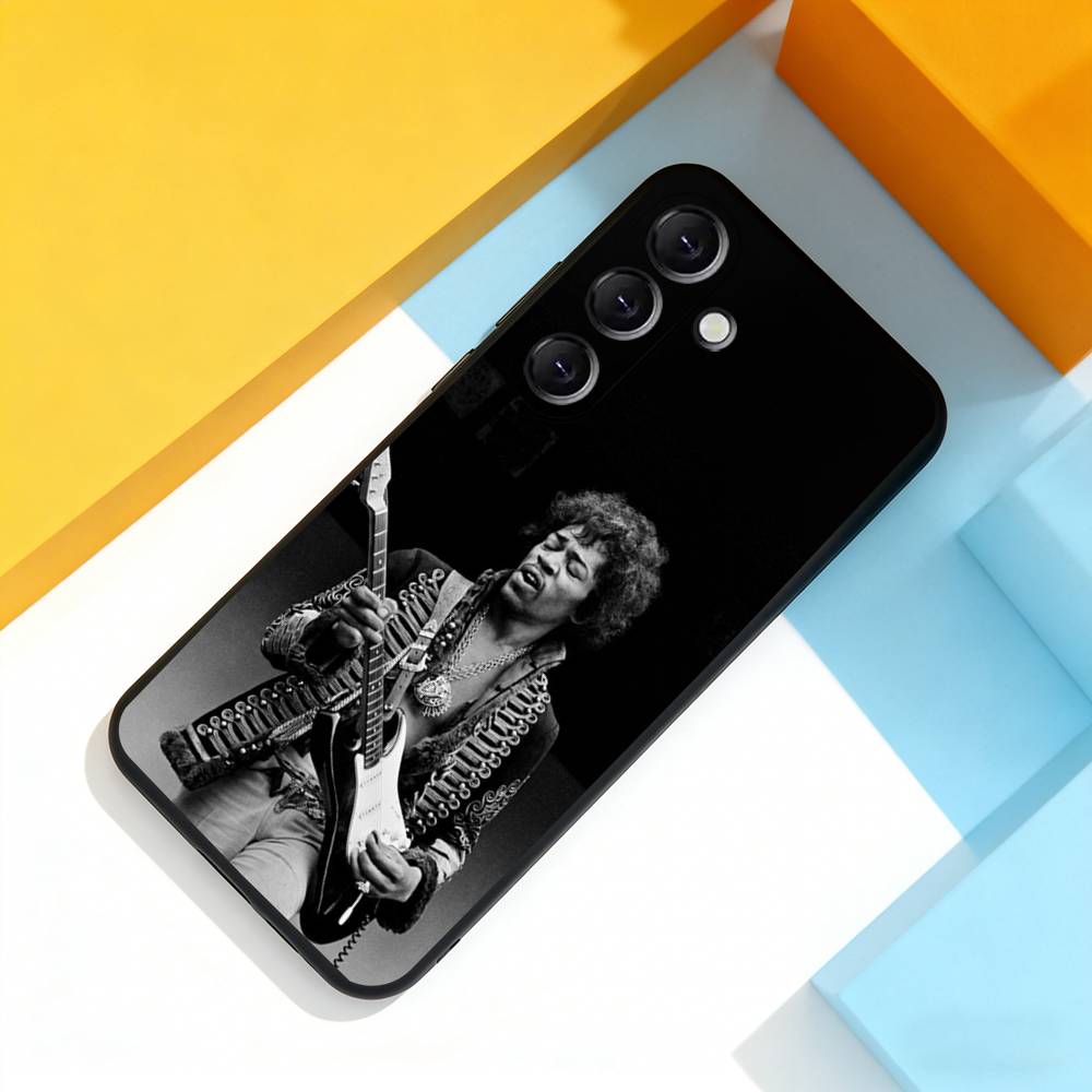 Guitarist J-Jimi H-Hendrix Phone Case For Samsung Galaxy A 22,71,53,52,51,72,73,5G,Note,J7,8,9 Soft Black Cover
