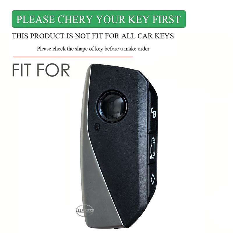 Silikon Auto Schlüsselhülle Abdeckung Schale Anhänger Für BMW i7 X7 G07 LCI iX I20 X1 U11 7er Serie G70 G09 XM U06 G81 M3 Smart Key Schutzhülle