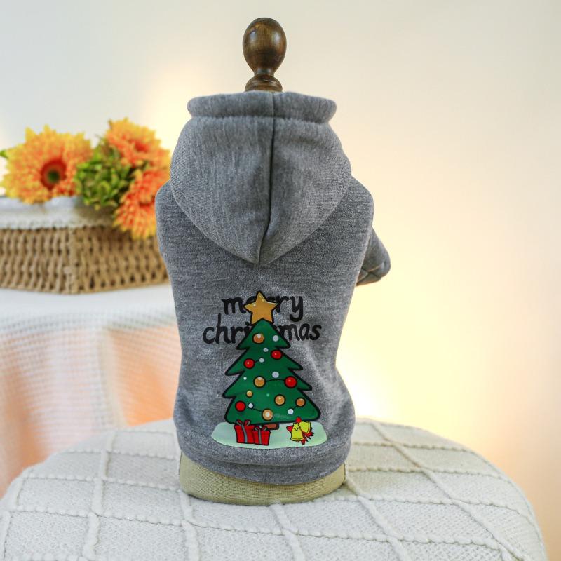 

Pet Circle, Pet Clothing Dog Cat Clothing Clothing Christmas Bell Hooded Sweater Red xs - bust size 30, length 20cm, approx. 1.0-1.5kg