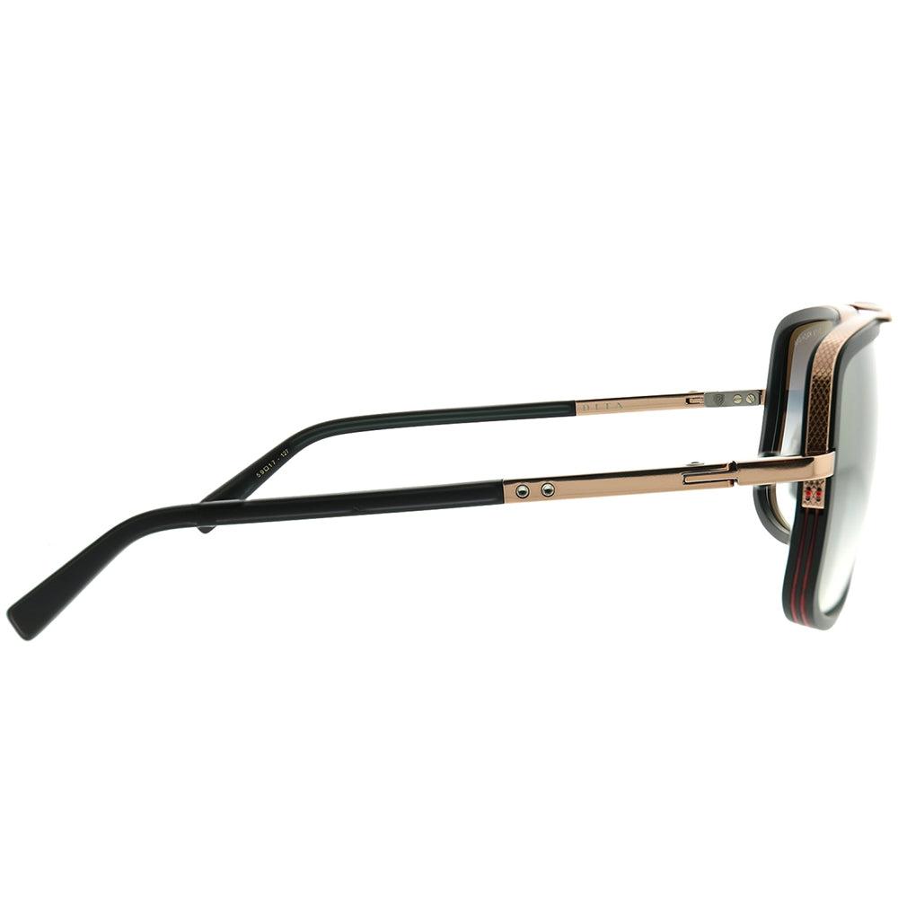 Dita Mach One Drx 2030 L bLk Rgd 59 Unisex Aviator sungLasses Matte bLack Rose goLd