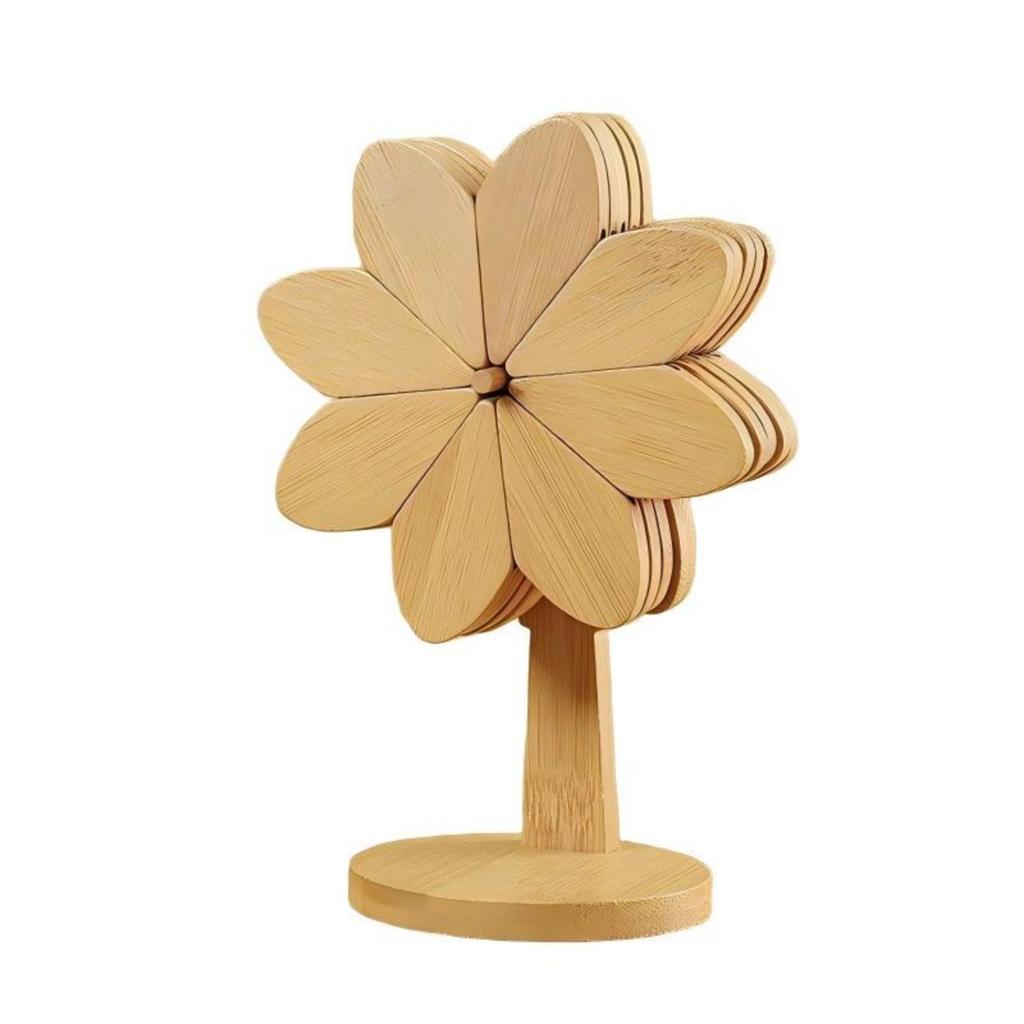 Baumform Set ,Holz Für Heiße Gerichte Baumform Set Für Teekanne Heiße Töpfe