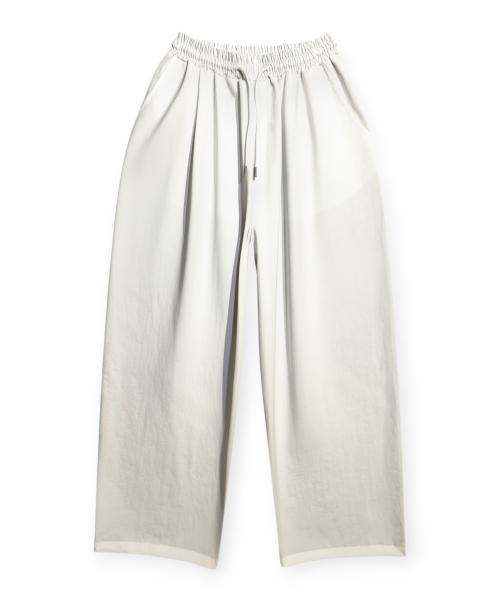 Bonseullipi Soft Nylon Wide Pants (White)
