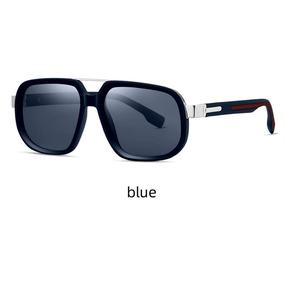 1pcs New Men's Sunglasses Fashion Classic Box Metal Frame UV Protection Outdoor Driving Shades