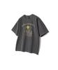 GAKKAI UNIONS Hero World Pigment Short Sleeve T-Shirt Charcoal