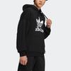 Adidas Originals Vday Trefoil Logo Hooded Sweatshirt Men Black HA3654