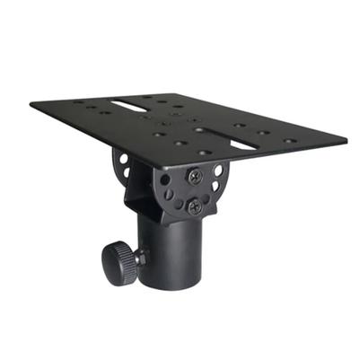 Supporto metallico girevole da 35 mm Palo per treppiede Costruzione in metallo Strumenti musicali Supporto per altoparlante DJ Base audio robusta Base di montaggio