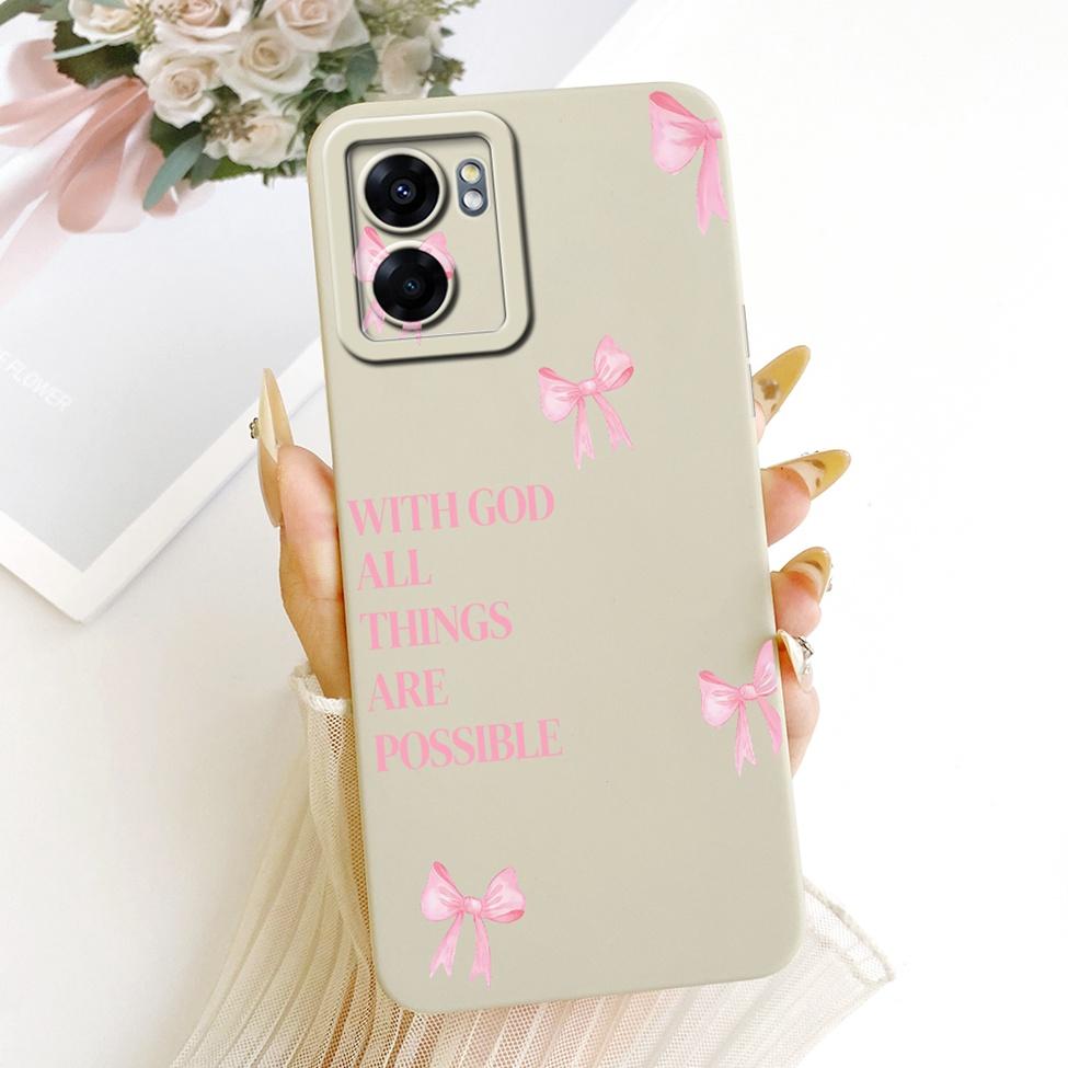 

For Oppo A57 2022 5G PFTM20 Case For Oppo A57 2022 5G Cover Silicone Luxury Fashion Cool Kawaii Cute Painted Casing Oppo A57 2022 5G