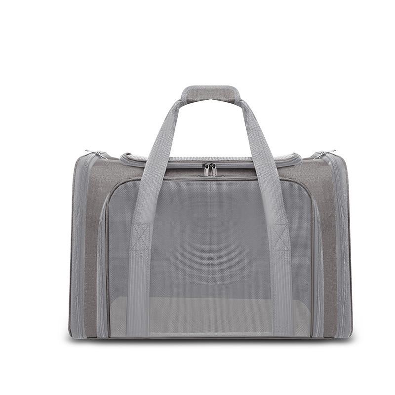 Portable crossbody bag for going out, cat cage, large-capacity breathable pet bag, car carrier, air dog bag, breathable