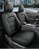 Sylphy Full Leather Car Seat Cushion - New Universal Model for Five-Seat Cars, Suitable for All Seasons