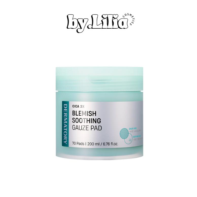 

Dermatory Cica Exosome Blemish Soothing Gause Pad 70 шт. (+10р)