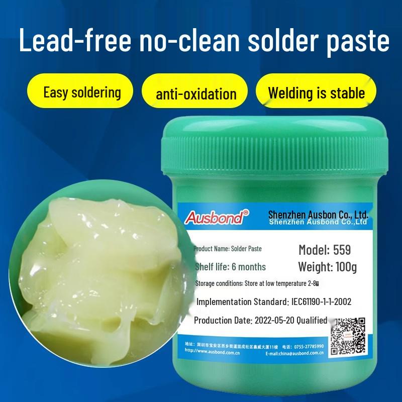 Osbon 559 Lead-Free Yellow Conductive Soldering Paste Flux