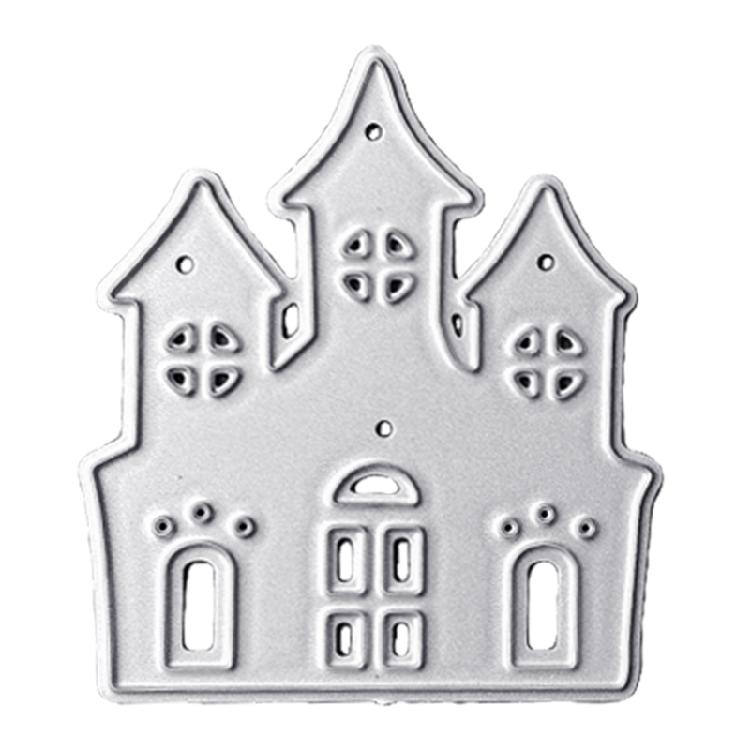תבניות חיתוך טירה לחג המולד תבניות הבלטה בית חג המולד תבנית סכין