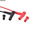 2Pcs/Set Needle Silicone Wire Gold-plate Tip Probe Test Leads Pin Universal Digital Multimeter Tester Lead Probe Wire Pen Cable