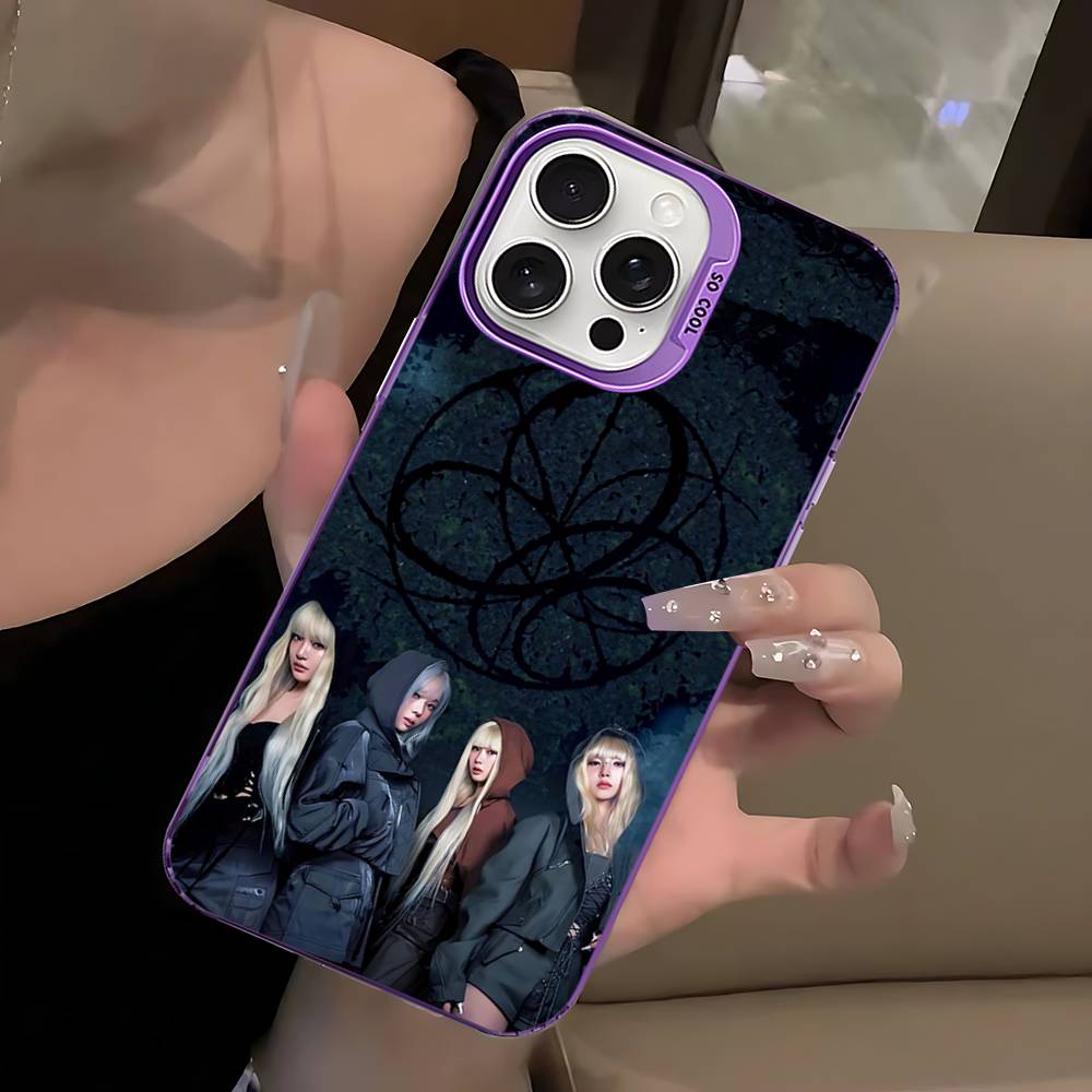 KPOP A-aespa Phone Case For IPhone 17 16 15 14 13 12 11 Pro Max PLUS Colorful Shockproof Cover