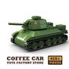 Non-Toxic Ww2 Classic Army Tank Bricks Moc Model Military War Armored Cars Building Blocks Educational Toys For Children Birthday Gift Diy