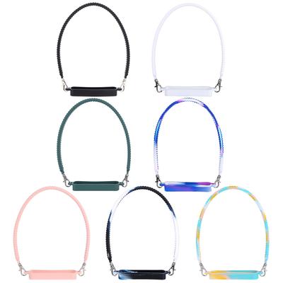 Water Bottle Handle Silicone Portable Bottle Carrying Strap Drink Bottle Carrier Strap for Stanley Cup Accessories