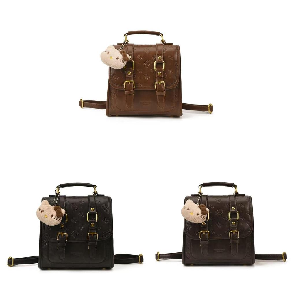 Cartoon Double Shoulder Bag With Pu Material For Daily Use