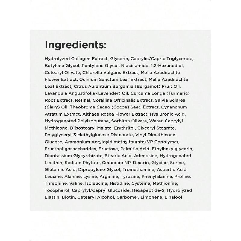 CKD Retinol Collagen Neck Cream With Gua Sha Massage Roller 50ml, Anti-Aging Firming Cream For Neck Jawline Lifting And Décolleté Wrinkle Care