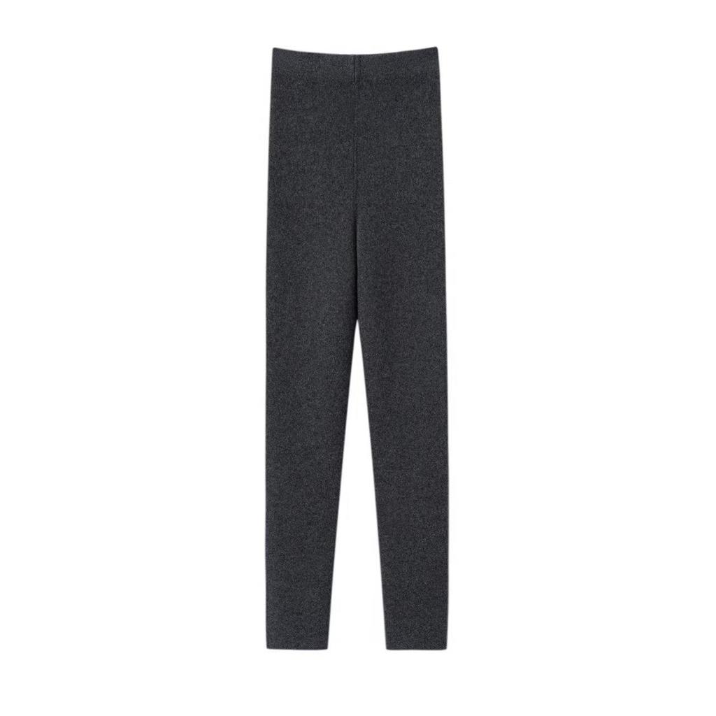 Leggings Donna 100% Puro Cashmere - Autunno/Inverno, Senza Cuciture, Caldi, Lavorati a Maglia, Versatili