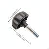Thumb Knob Screw Head M8 Hand Ribbed Fastener for Machinery, Fixtures