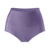 Women Panties High Waist Solid Color Seamless Soft Anti-septic Stretchy Thin Breathable Tummy Control Lady Underpantis Briefs Underwear