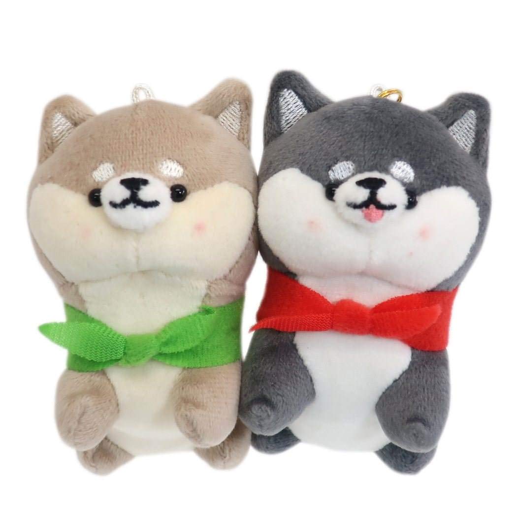 

CRUX Mascot Keychain Plush Pair Plush Toy Ball Shiba of 2 [Nico Chain] Inu/Set