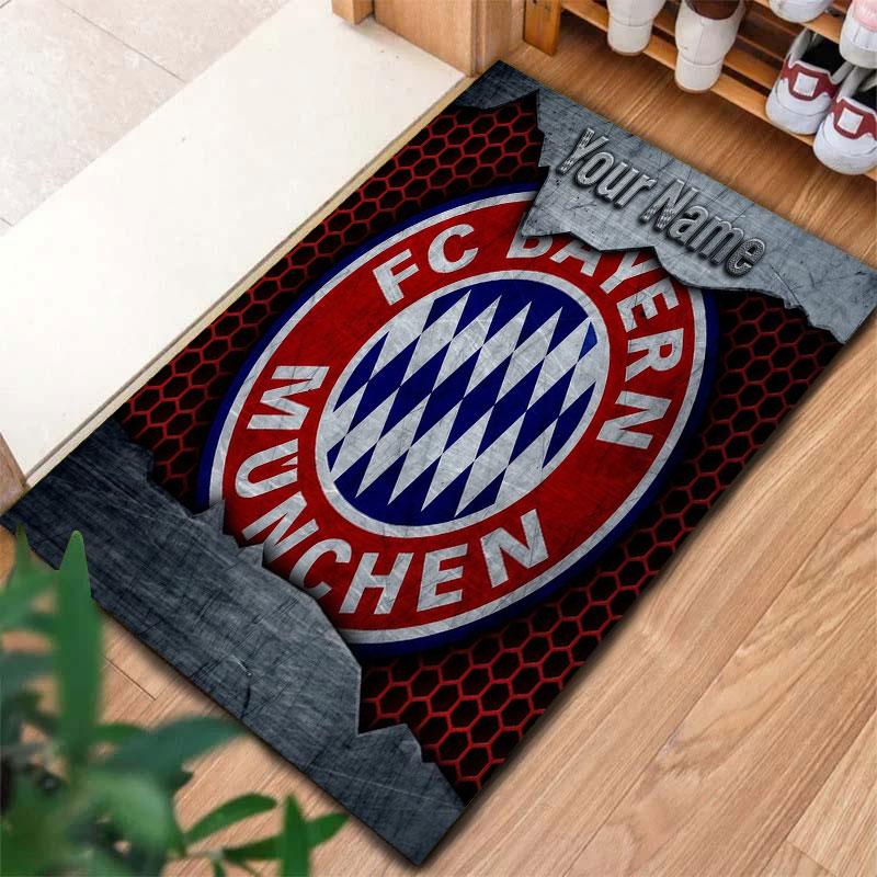 FC Bayern Munchen Custom Name Carpet Rug for Living Room Bedroom Home Sofa Decoration,Kids Play Non-slip Floor Mat