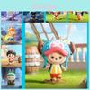 One Piece Chopper Luffy Labubu Series Pvc Art Toys For Collectors