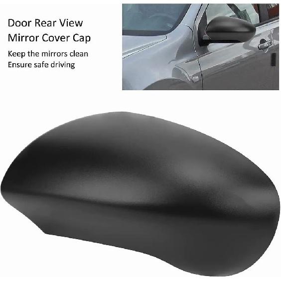 Left/Right Wing Mirror Cover Replacement For Nissan Qashqai J10 2007-2014 Side Door Rearview Mirror Cover Car Accessories