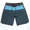 2023 Water-Repellent Stretch Surf and Beach Striped Men's Bodybuilding Shorts
