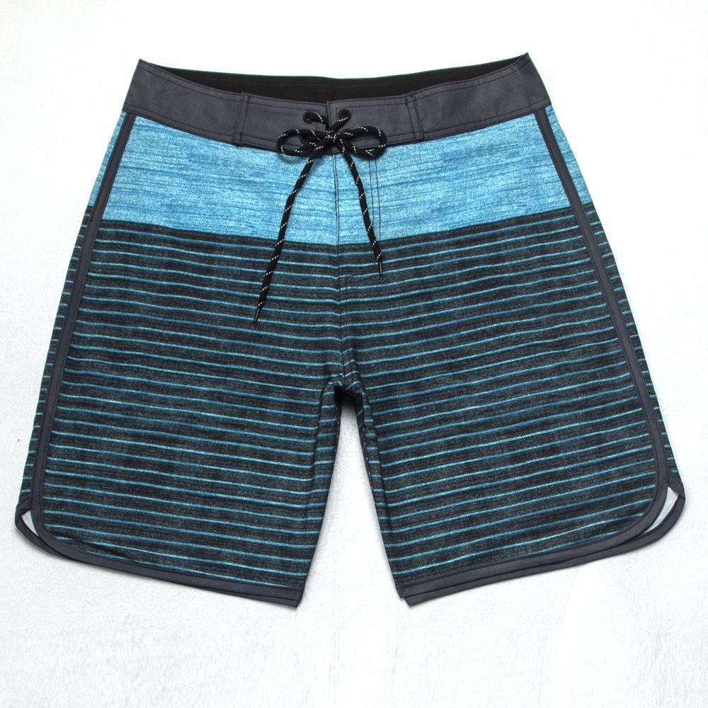2023 Water-repellent Stretch Surf Pants: Men's Casual Striped Beach & Bodybuilding Shorts