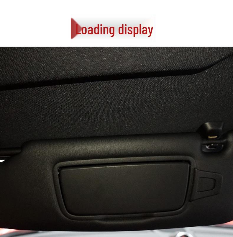 Porsche 718/911 Carrera Windshield Sun Visor & Vanity Mirror Cover for Boxster/Cayman